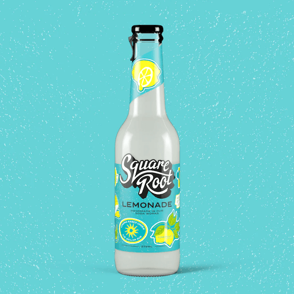 Image of Lemonade made in the UK by Square Root. Buying this product supports a UK business, jobs and the local community
