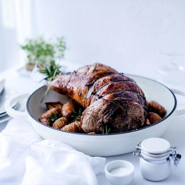 Image of Leg of Lamb by Farmison & Co, designed, produced or made in the UK. Buying this product supports a UK business, jobs and the local community.